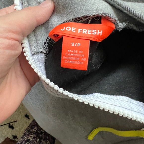 Joe Fresh Grey Sweatshirt Dress - Picture 6 of 6